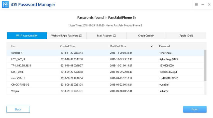 PassFab iOS Password Manager License Key